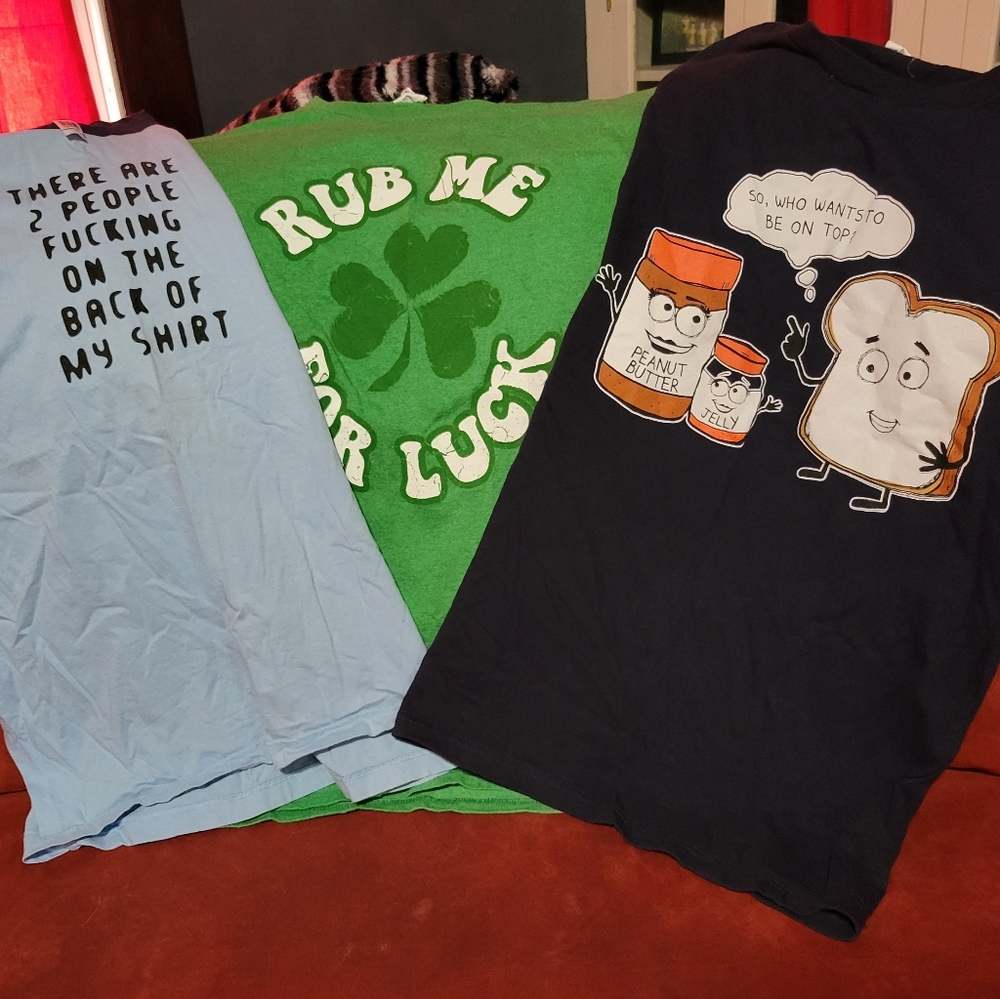 3 pack Funny Graphic Tshirts
